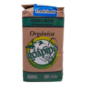 Yerba Mate Roapipo Tradicional Organica X 500 Grs (intensidad Media) 